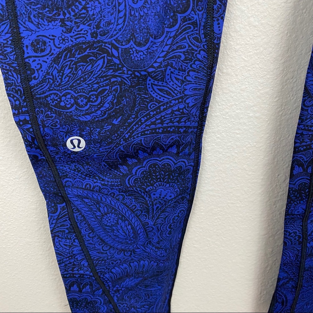 Lululemon • NWOT Fast and Free Paisley Tight - Picture 4 of 5